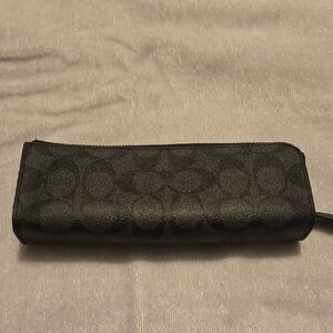 Coach Black Signature Wallet